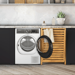 Lade das Bild in den Galerie-Viewer, Wärmepumpentrockner: freistehend, 9,0 kg - B8 D94WB DE
