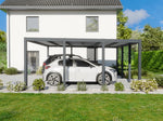 Lade das Bild in den Galerie-Viewer, Carport aus Aluminium CARLTON 570 x 550 cm
