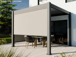 Lade das Bild in den Galerie-Viewer, Bioklimapergola Aurora 3x3m mit 2 Jalousien 3m - anthrazit
